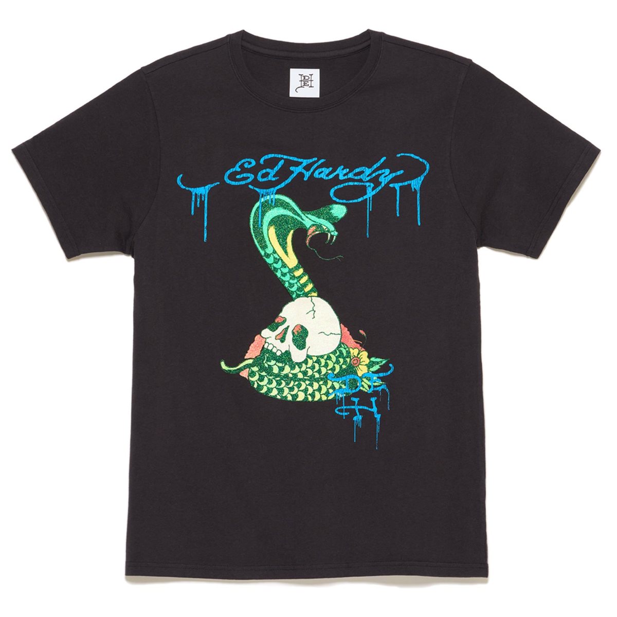 Black Ed Hardy Cobra Tee | UY4396512