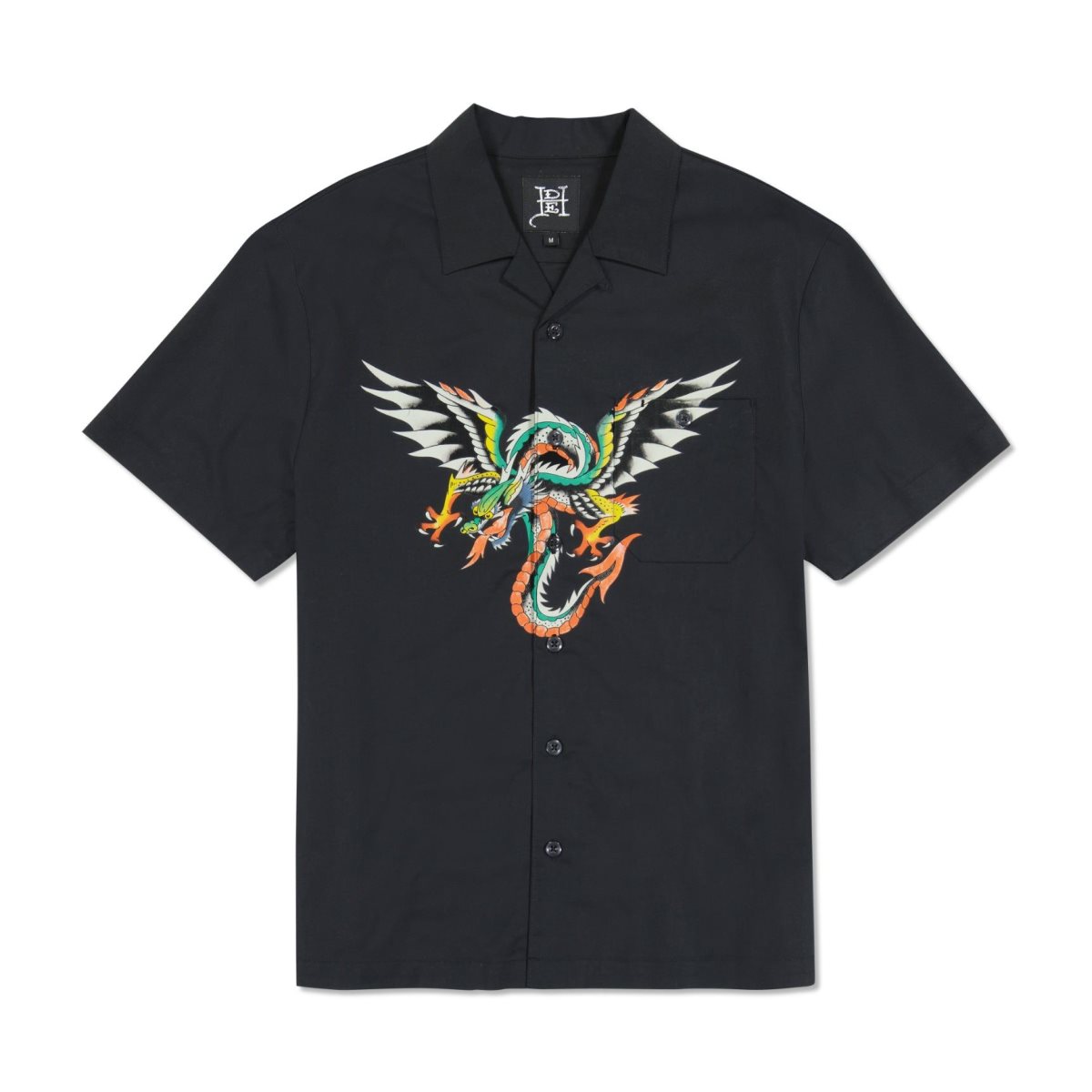 Black Ed Hardy Dragon Twill | JT1782409