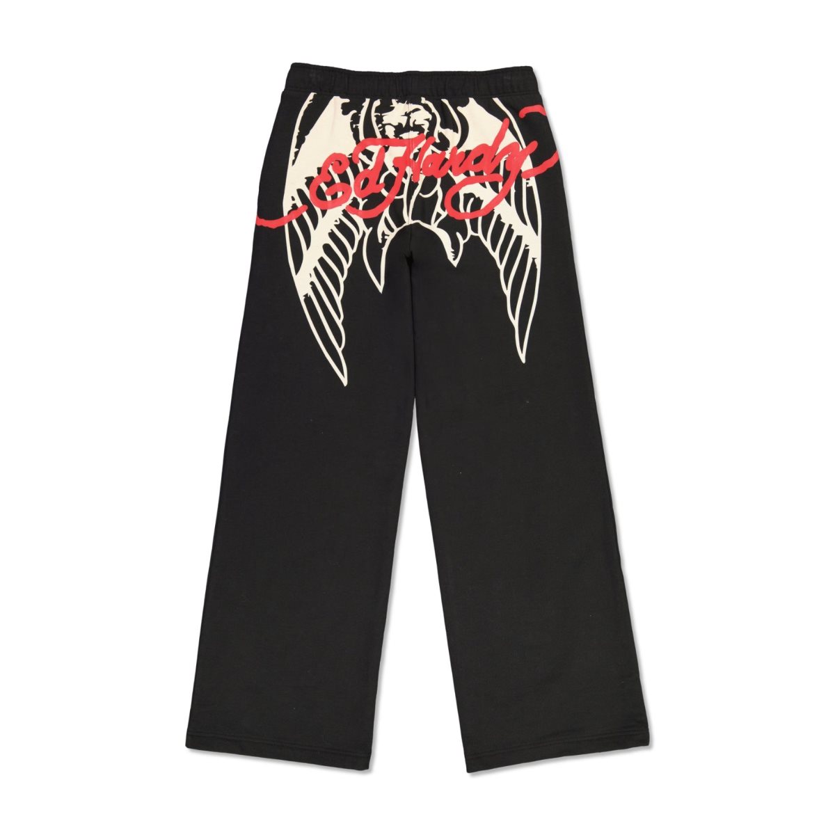 Black Ed Hardy Sacred Heart Fleece Sweatpant | SX6430291