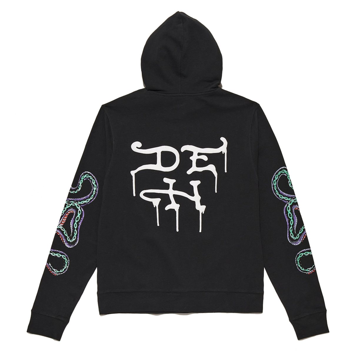 Black Ed Hardy Snake Hoodie | DJ2475601