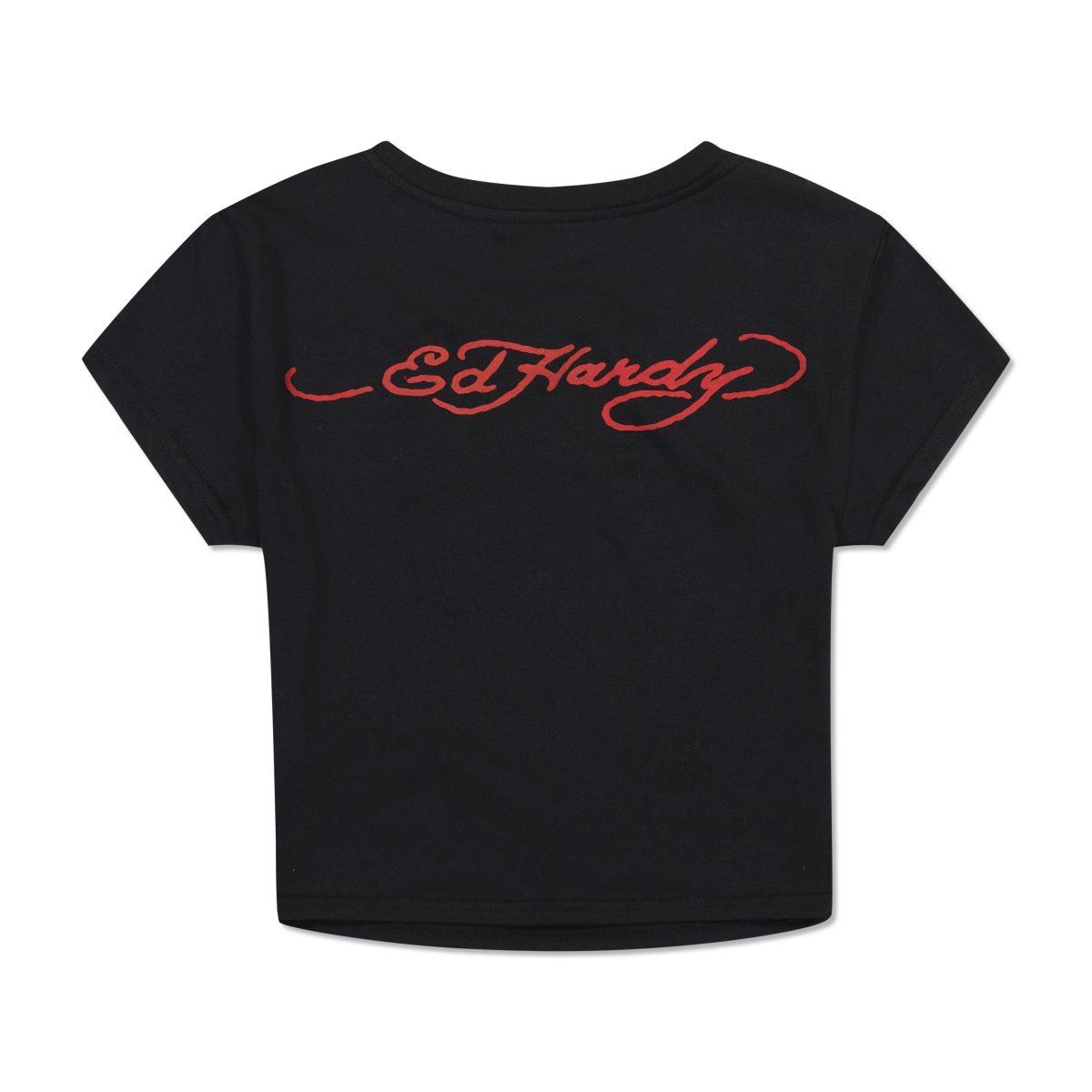 Black Ed Hardy Tiger Head Baby Tee | PW6879140