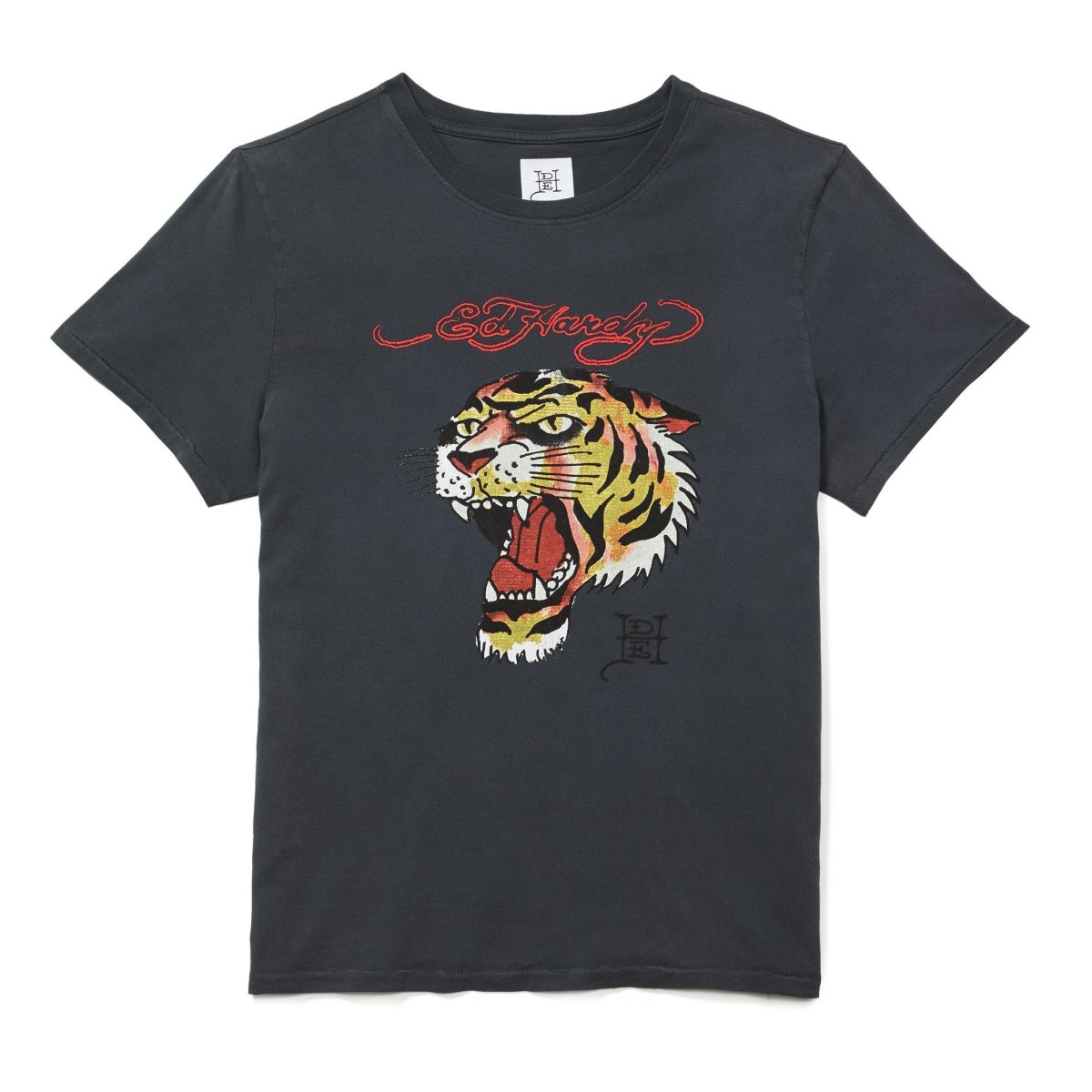 Black Ed Hardy Tiger T-Shirt | HM9325406