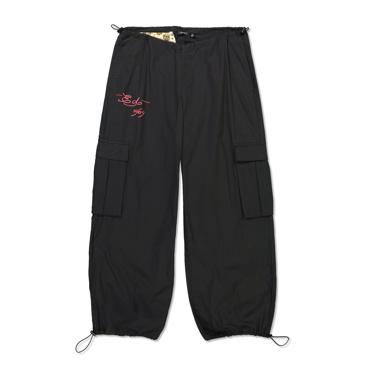 Black Ed Hardy True Love Cargo Pant | VU6978450