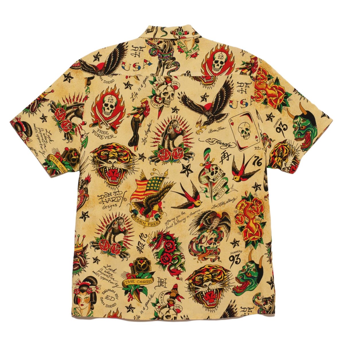 Flashboard Print Ed Hardy Flashboard Camp Shirt | PL4015789