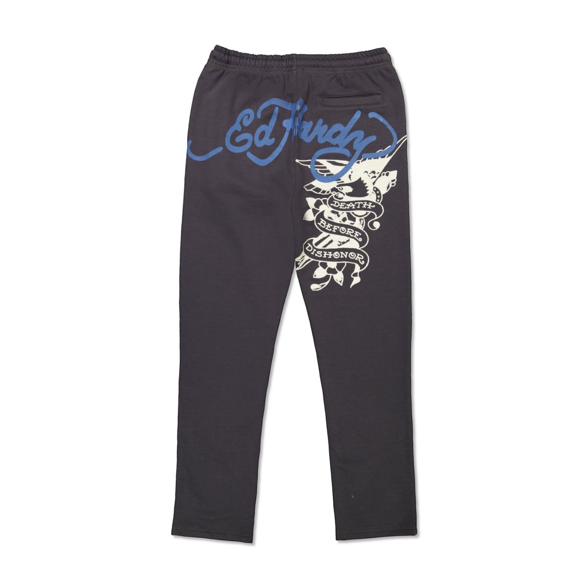 Grey Ed Hardy Eagle Skull Sweatpant | FE0126873