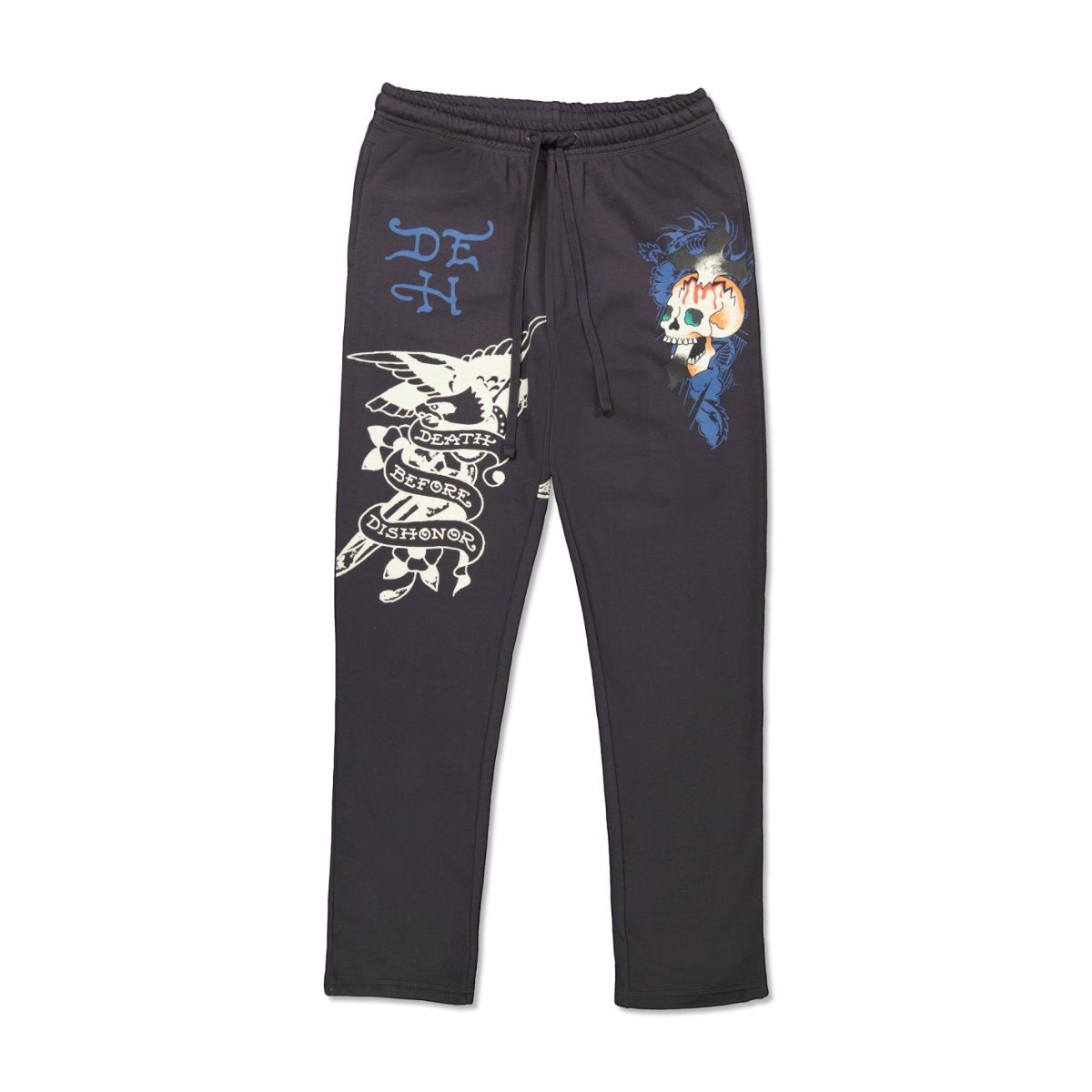 Grey Ed Hardy Eagle Skull Sweatpant | FE0126873