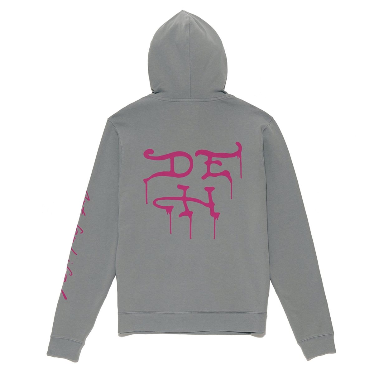 Grey Ed Hardy Glitter Crouching Panther Hoodie | FS7016539