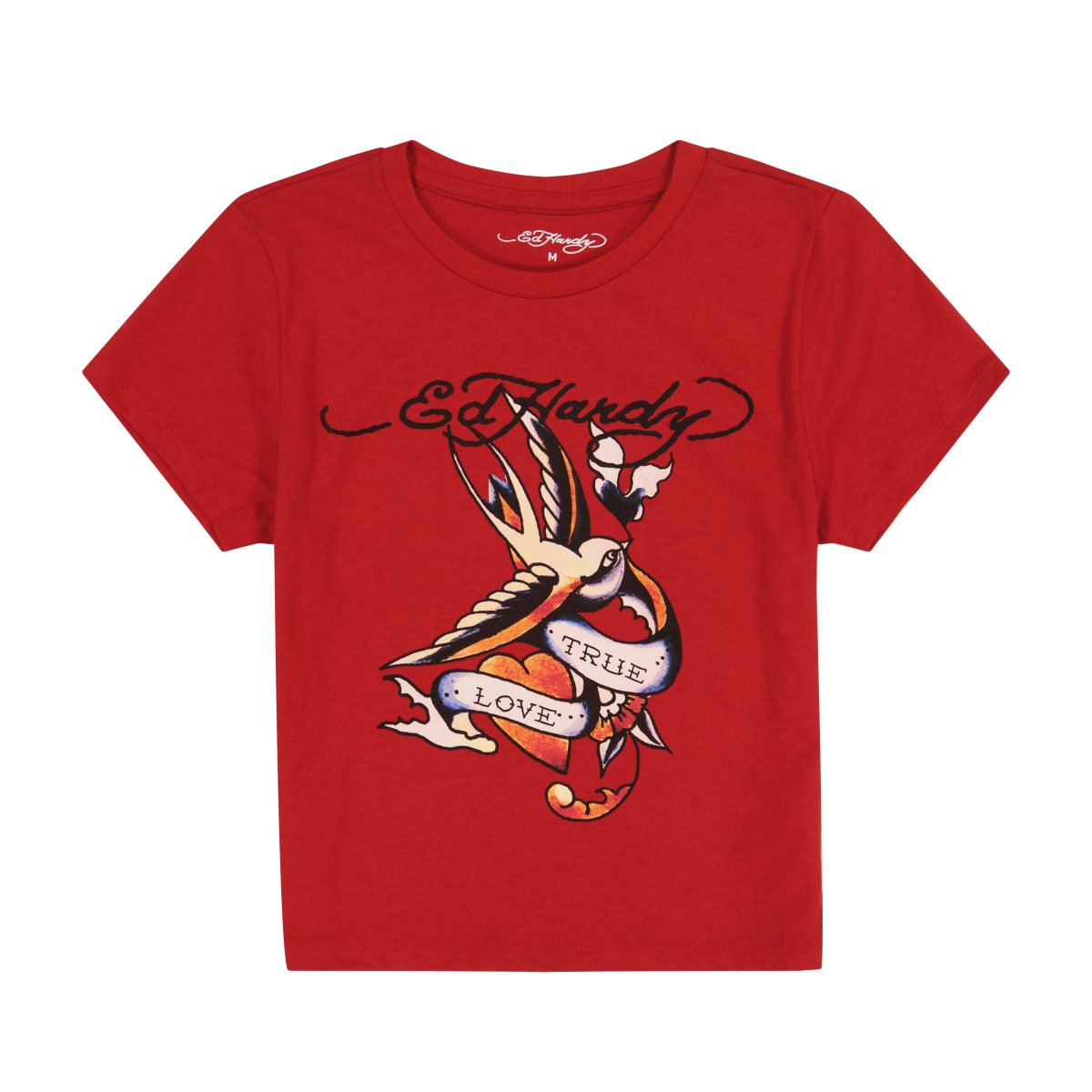 Pink Ed Hardy Love Bird Baby Tee | CQ9380154