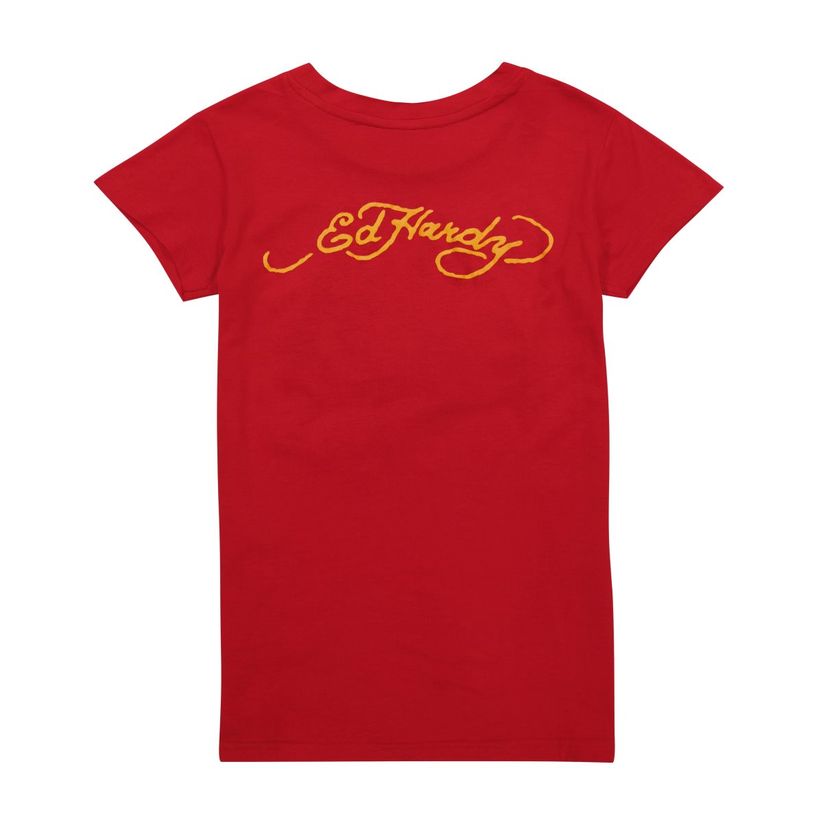 Pink Ed Hardy Love Eternal Fitted Tee | LY9573281