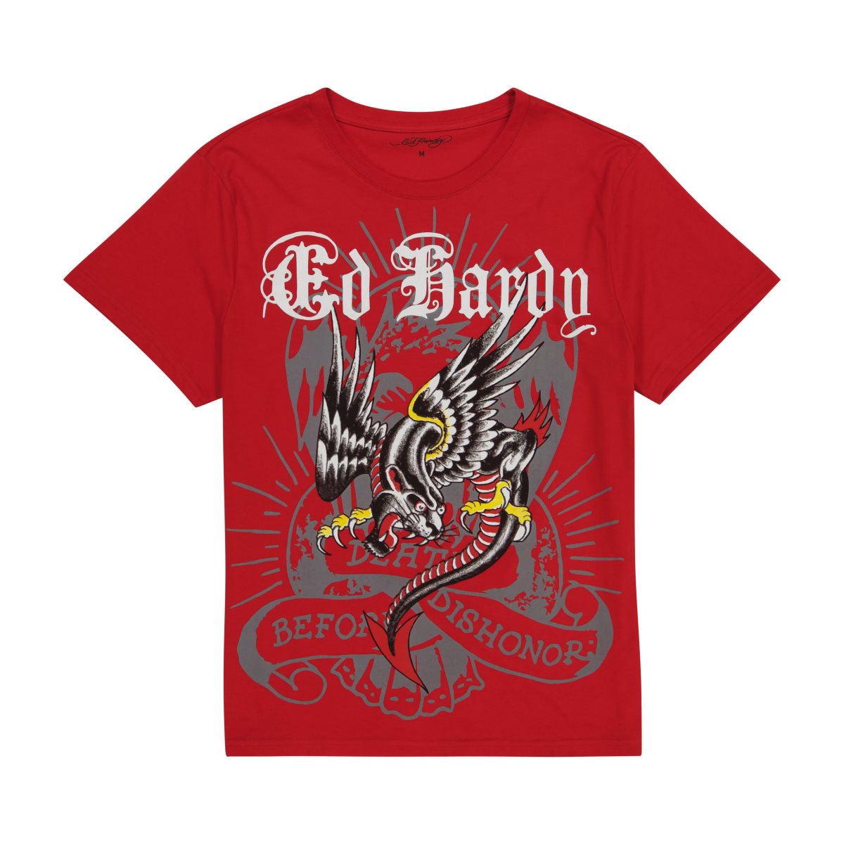 Pink Ed Hardy Panther Dragon Tee | PS8503792