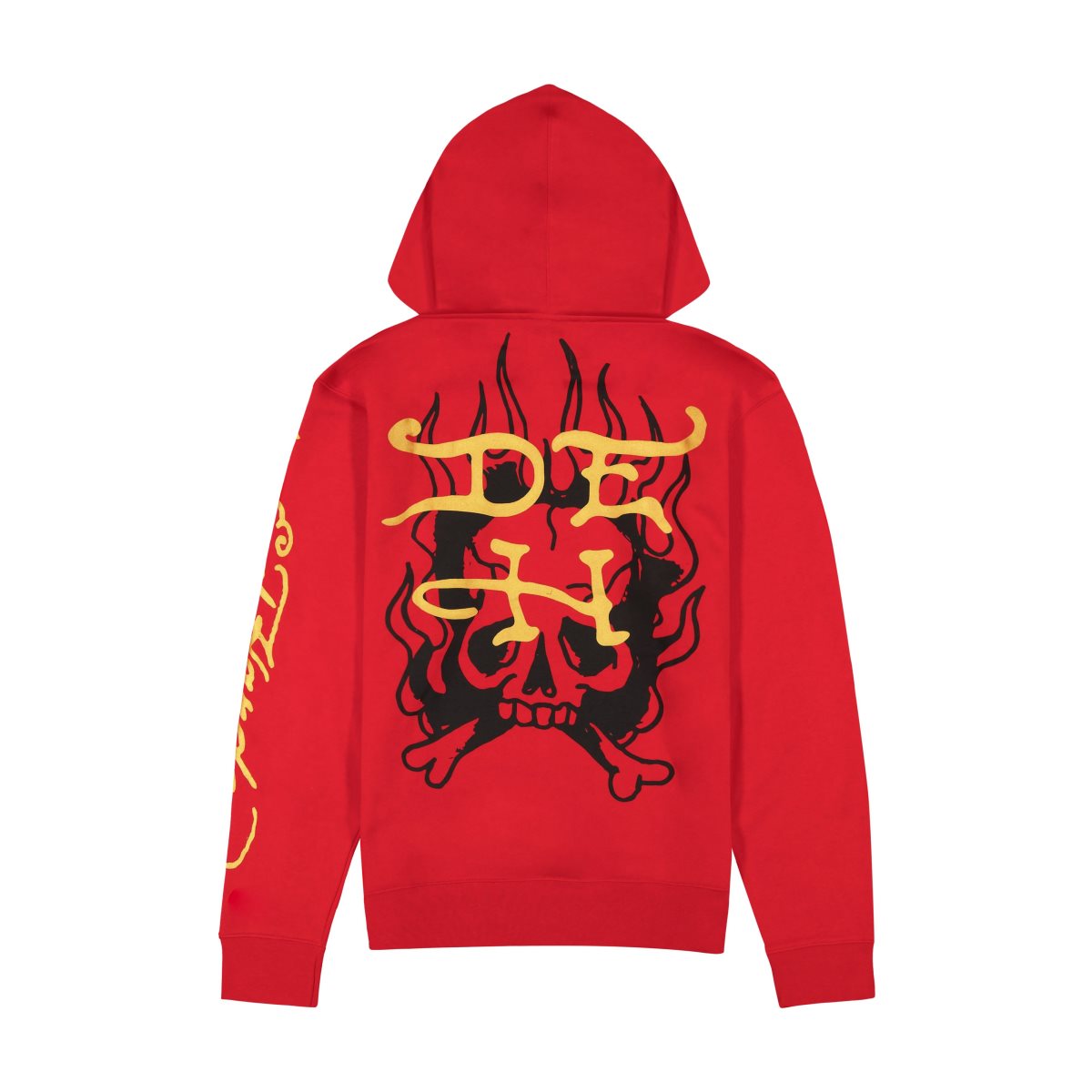 Red Ed Hardy Dragon Mens Hoodie | FD1934208