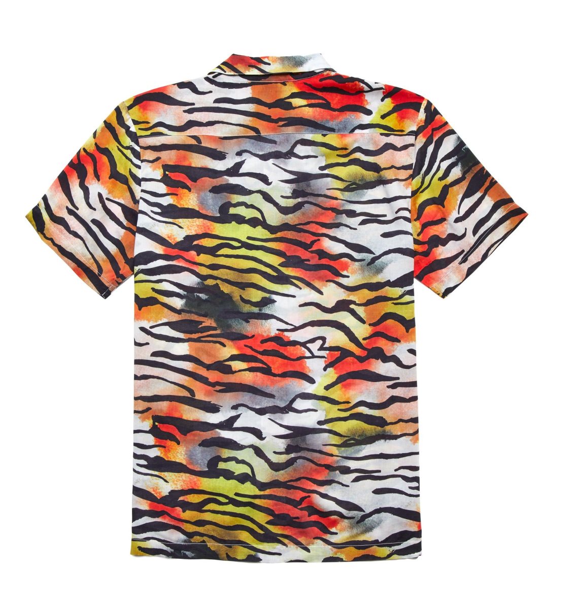 Tiger Print Ed Hardy Printed Camp Ss Shirt | GF4302587